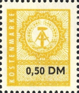 MiNr. 0,50DM/1991